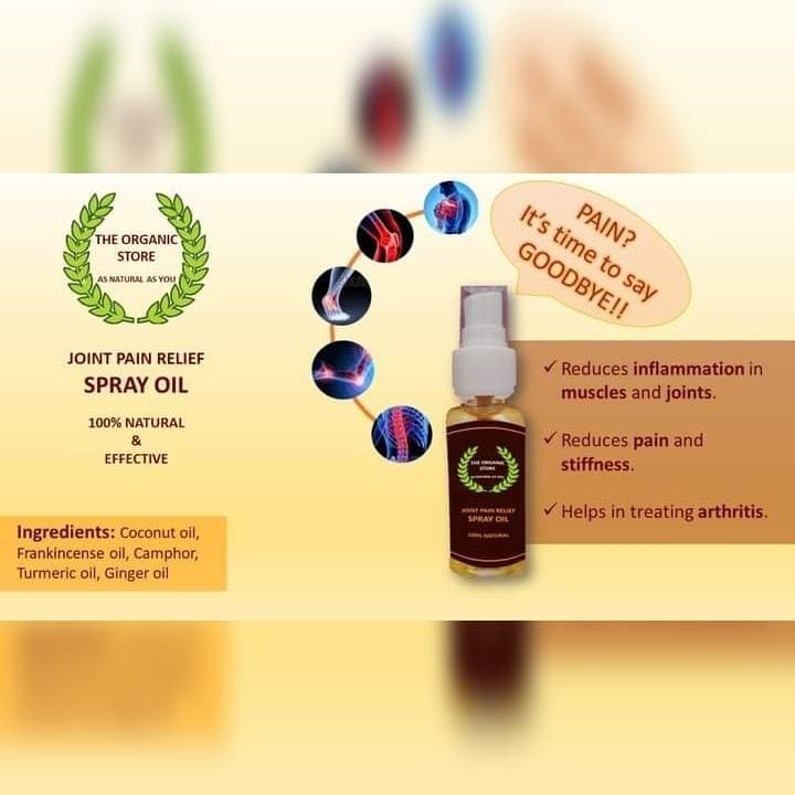 Joints pain Relief Spray Oil