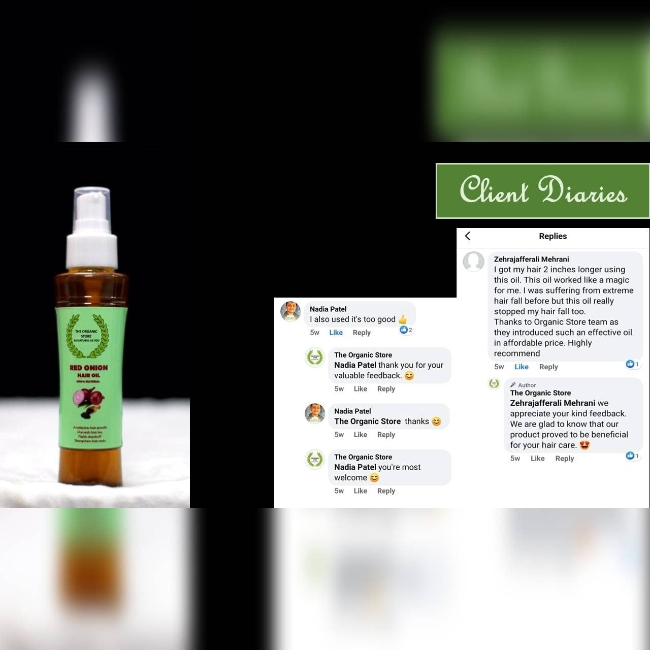 Red Onion Hair Oil