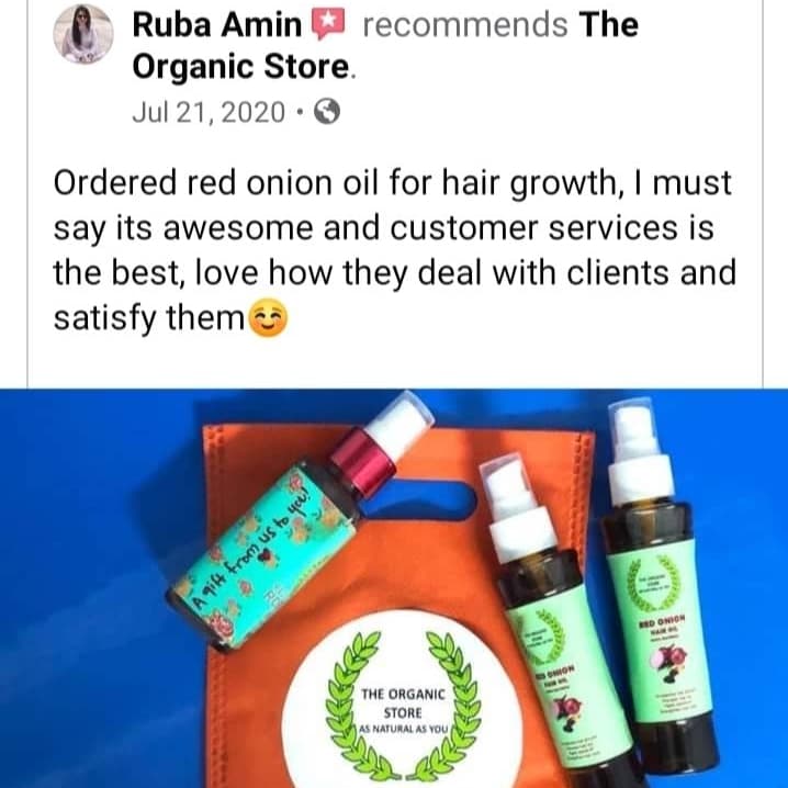 Red Onion Hair Oil