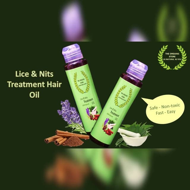 Lice And Nits Treatment Oil