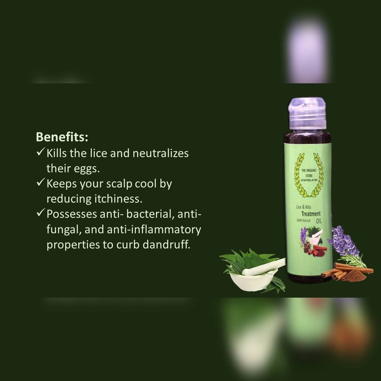 Lice And Nits Treatment Oil