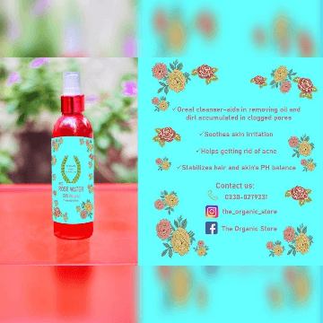 Red Rose Water